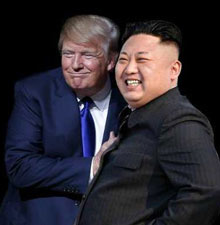 Donald Trump & Kim Jong Un - GraniteWord.com