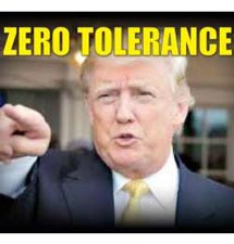 Donald Trump - Zero Tolerance - GraniteWord.com