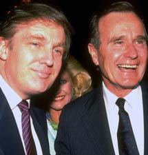 Donald Trump - George H. W. Bush - GraniteWord.com