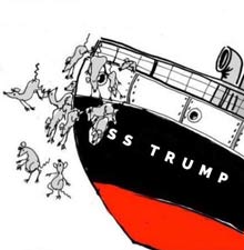 Trump GOP Rats Jumping Ship